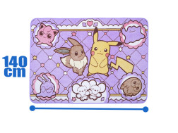 ポケットモンスター　プラチナムザッカｆｕｗａ＆ｈｕｇブランケット～ピカチュウ＆イーブイ～