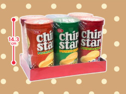 ＡＭシュリンクパック　チップスター６個