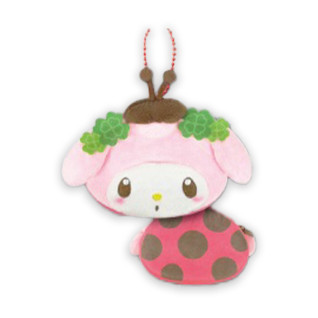サンリオ　ミニフェイスポーチ　ちいさないきもの　てんとう虫　Ｂ