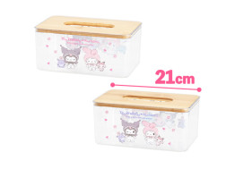マイメロディ♡クロミ　エンジェルクリアティッシュケース