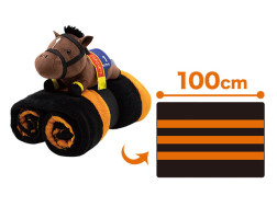 サラブレッドコレクション　ぬいぐるみ付きブランケット３