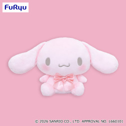 シナモロール　ほんのり桜色超ＢＩＧぬいぐるみ