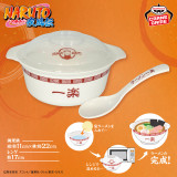 ＮＡＲＵＴＯーナルトー　疾風伝　レンジで簡単！一楽ラーメン調理鍋＆レンゲセット