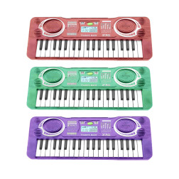 ３７鍵盤電子ピアノカラフル