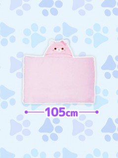 Fuwaneko Mew-chan Blanket with Hood A