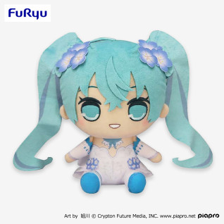 初音ミク　きゅるまるＢＩＧぬいぐるみーネモフィラｖｅｒ．ー
