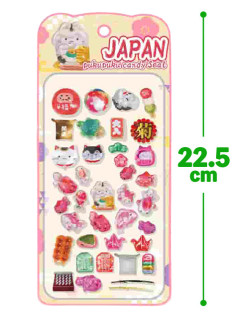 ジャパンぷくぷくキャンディシール　Ｆ