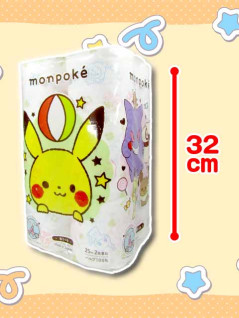 モンポケトイレット　ダブル　１２ロール　２５ｍ