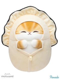 ｍｏｆｕｓａｎｄ　カキにゃんＢＩＧぬいぐるみ　Ｂ