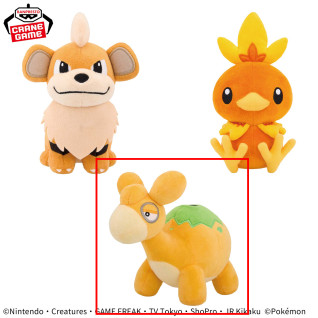 ポケットモンスター　ぬいぐるみ～ガーディ・アチャモ・ドンメル～　Ｃ