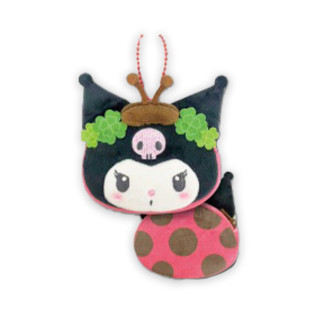 サンリオ　ミニフェイスポーチ　ちいさないきもの　てんとう虫　Ｅ