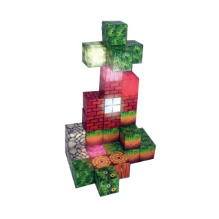 Magnet Cube Block Light 4 Types Assorted A