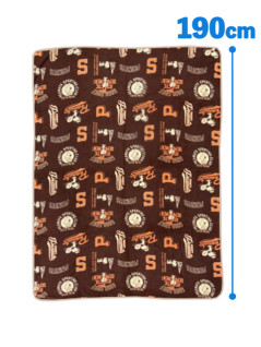 スヌーピーサンゴマイヤー毛布　Ｂ