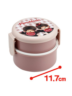 モンチッチ丸型ランチＢＯＸ２段