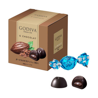 ゴディバＧショコラＢＯＸダークカカオ＆塩キャラメル　Ｂ