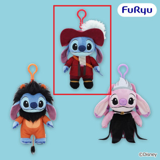 ディズニー　スティッチ　くりっぴぃ　ヴィランズコスチュームぬいぐるみ　Ａ