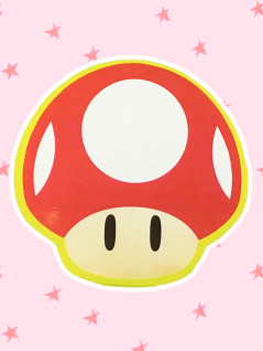スーパーマリオ　フロアマット　Ａ