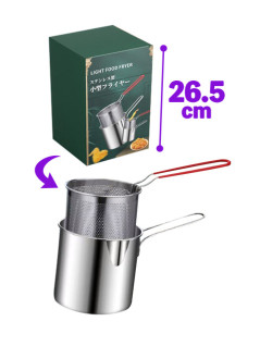 ステンレス製小型フライヤー