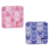 サンリオ　シルエットシリーズミニタオル