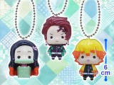 鬼滅之刃 可愛角色掛飾（竈門炭治郎，竈門禰豆子，我妻善逸）
