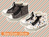 懶懶熊 Rilakkuma Style 高幫帆布鞋