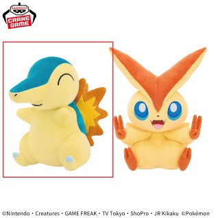 ポケットモンスター　もふぐっとぬいぐるみ～ヒノアラシ・ビクティニ～　Ａ