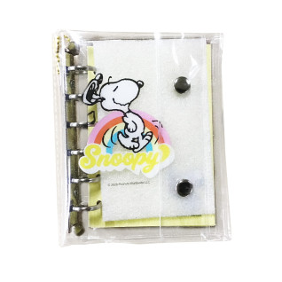 史努比 活頁貼紙簿 C