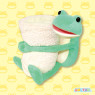 おとぼけケロピョンぬいぐるみブランケット　Ｂ
