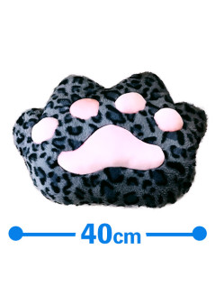 レオパード柄にくきゅうクッション　Ｂ