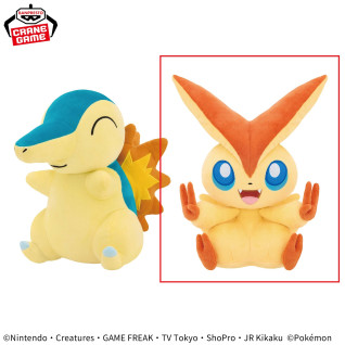 ポケットモンスター　もふぐっとぬいぐるみ～ヒノアラシ・ビクティニ～　Ｂ