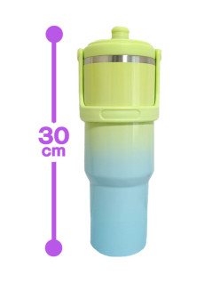 ストロー付きＢＩＧステンレスタンブラー　Ｂ