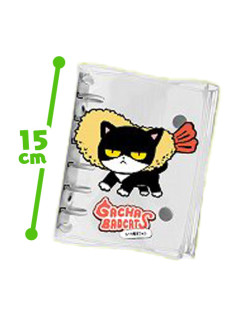 ガチャバッドキャッツクリアシール帳Ａ７サイズ　Ｃ