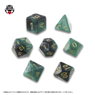 ウルプチ雑貨　ファンタジー　多面体ダイスセット　Ａ