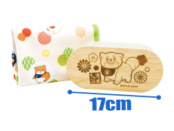 忠犬もちしばくっつく風呂敷付きお弁当箱