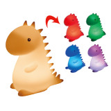 Lil Dreamers T-Rex Silicone Touch LED Night Light