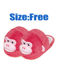 ウホウホゴリラのゴリくんぬいぐるみスリッパ　Ｂ