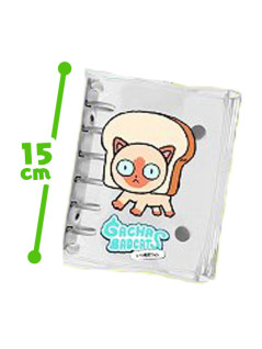 ガチャバッドキャッツクリアシール帳Ａ７サイズ　Ｄ