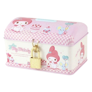 三麗鷗 附鎖鐵盒 2種(美樂蒂・大耳狗) A