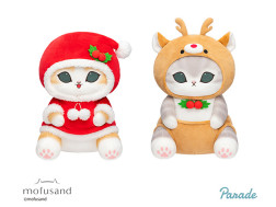 ｍｏｆｕｓａｎｄ　クリスマスにゃんＢＩＧぬいぐるみ