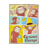 Curious George - Super BIG Flannel Blanket