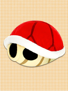 スーパーマリオ　特大サイズぬいぐるみ　こうら　Ａ