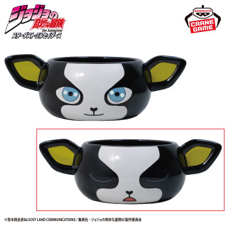 ジョジョの奇妙な冒険　スターダストクルセイダース　イギー陶磁器スープボウル　Ｂ