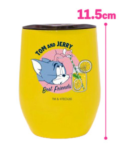 トムとジェリーフタ付サーモタンブラーＶｅｒ．２　Ａ