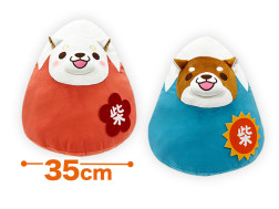 忠犬もちしばなりきり富士山ＢＩＧぬいぐるみ