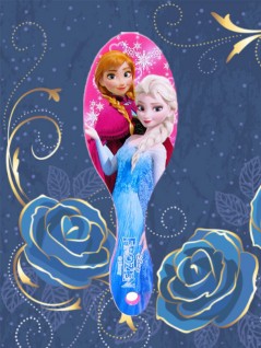 アナと雪の女王カラフルヘアーブラシ ａ ピンク オンラインクレーン