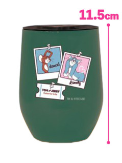 トムとジェリーフタ付サーモタンブラーＶｅｒ．２　Ｂ