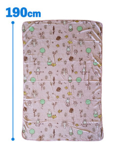 ミッフィーサンゴマイヤー毛布　Ｄ