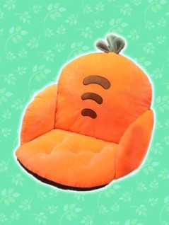 ぬいぐるみチェアクッション にんじん を投入いたしました 线上抓娃娃机 抓乐霸