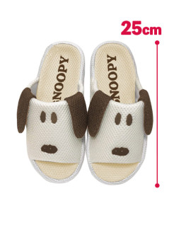 スヌーピー耳付きメッシュスリッパ　Ｃ