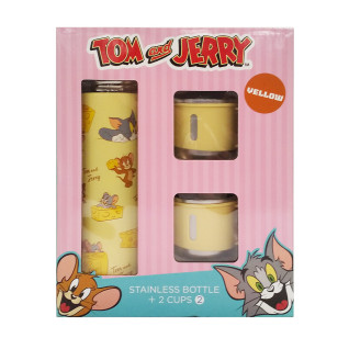 トム＆ジェリー　ステンレスボトル＋２Ｐカップ２　Ｂ